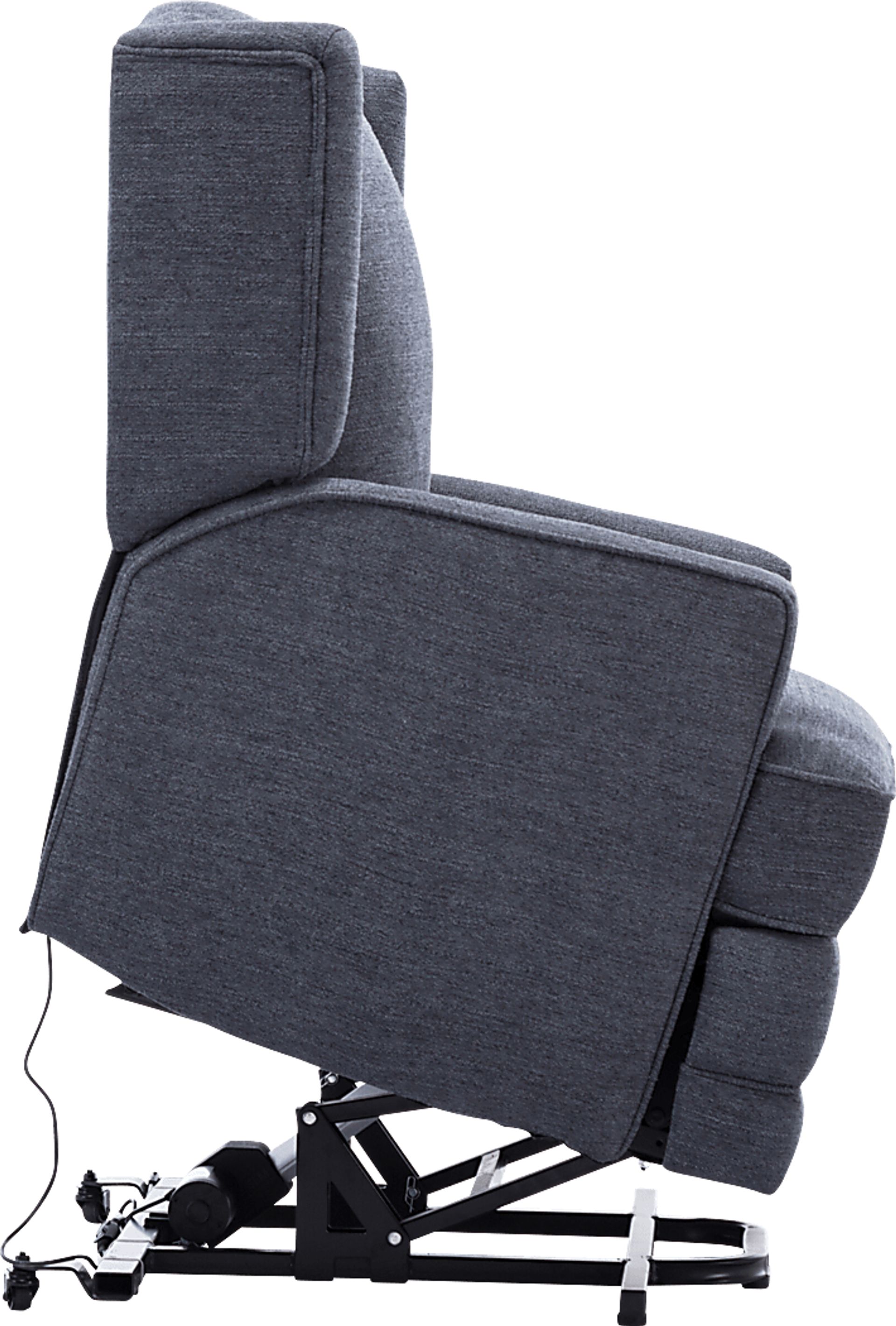 Feildston Blue Power Recliner - Image 2