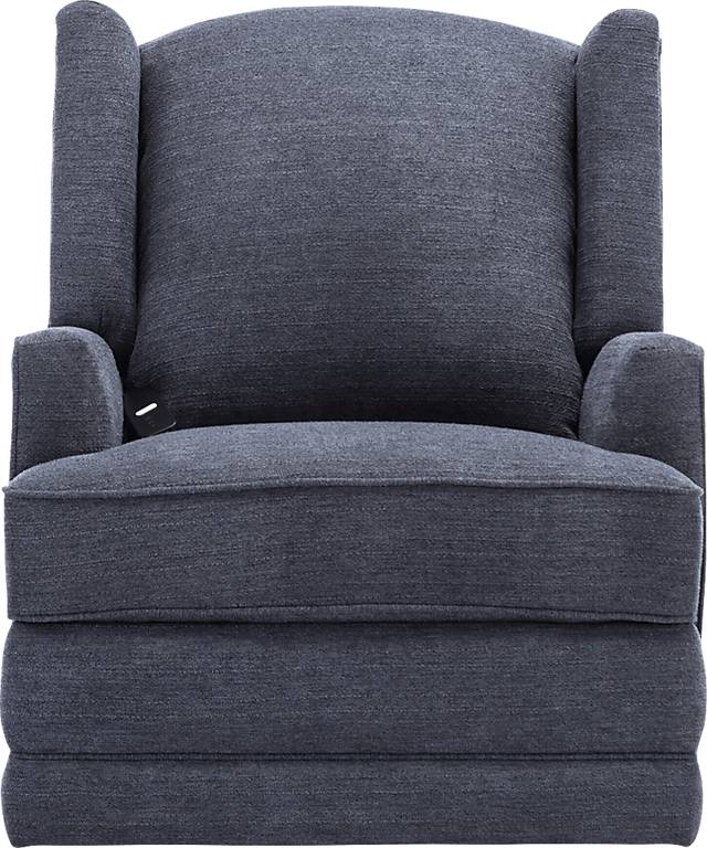 Feildston Blue Power Recliner - Thumbnail - Image 4