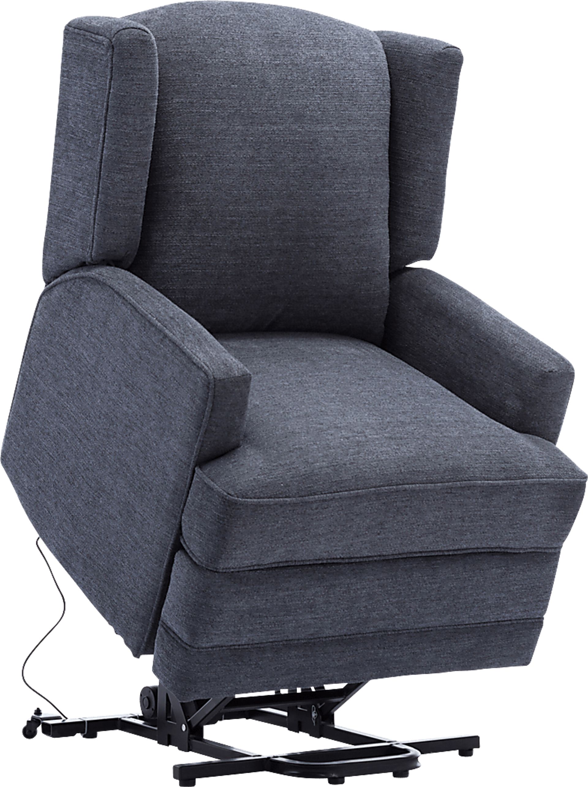 Feildston Blue Power Recliner - Image 5