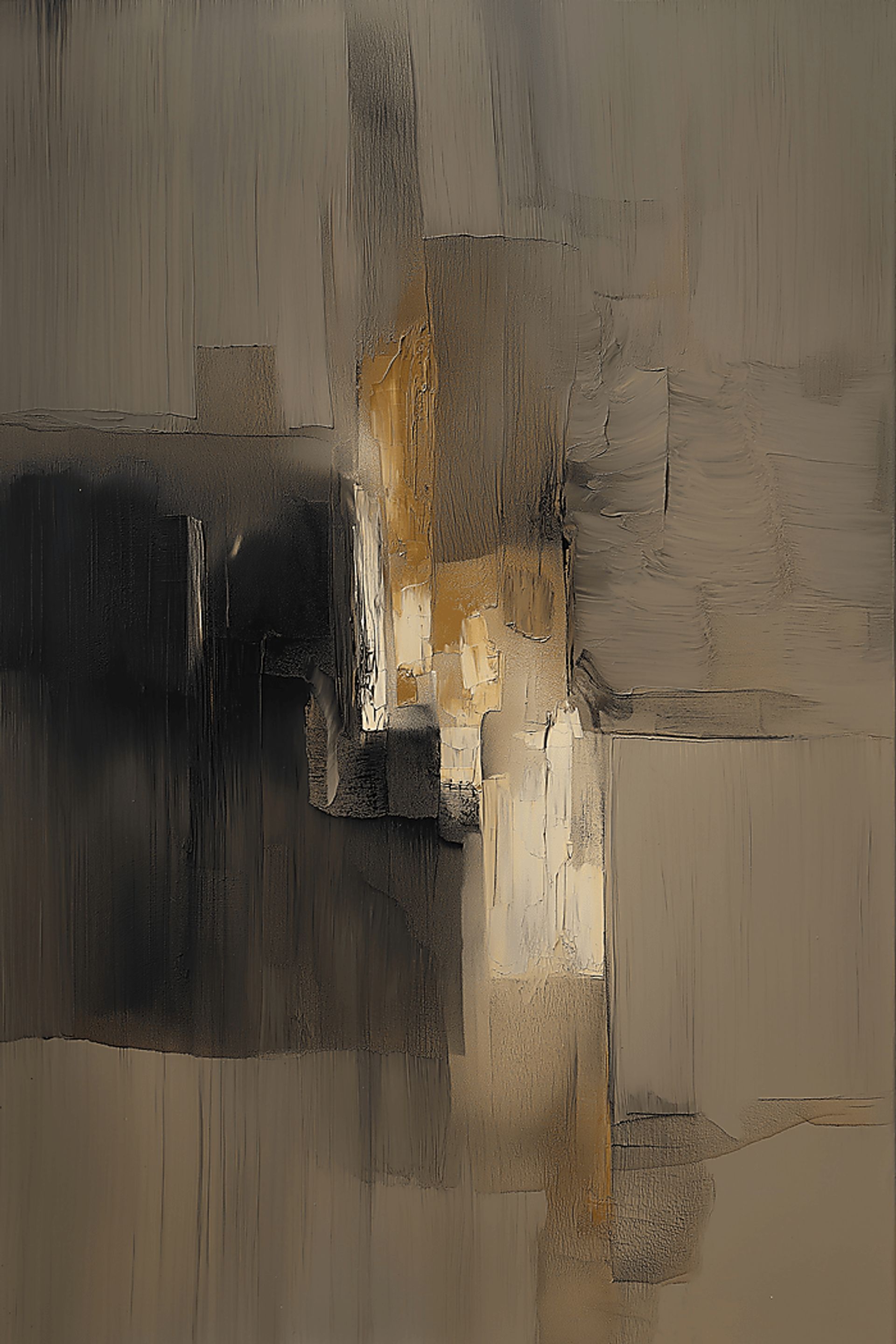 Felana I Gray Artwork - Image 1