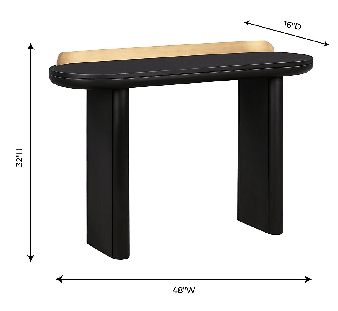 Feldin Black Desk - Thumbnail 2