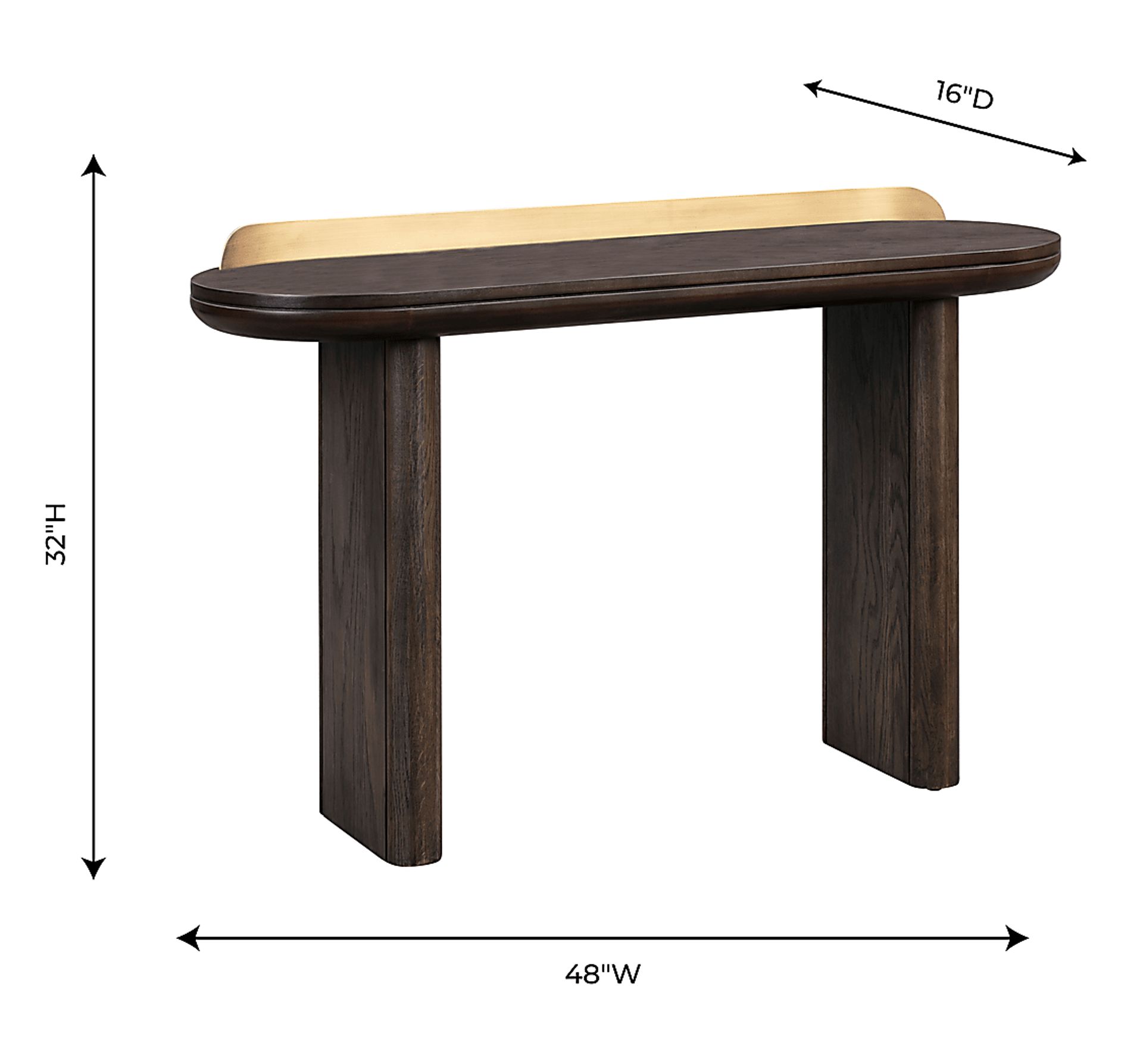 Feldin Brown Desk - Image 11