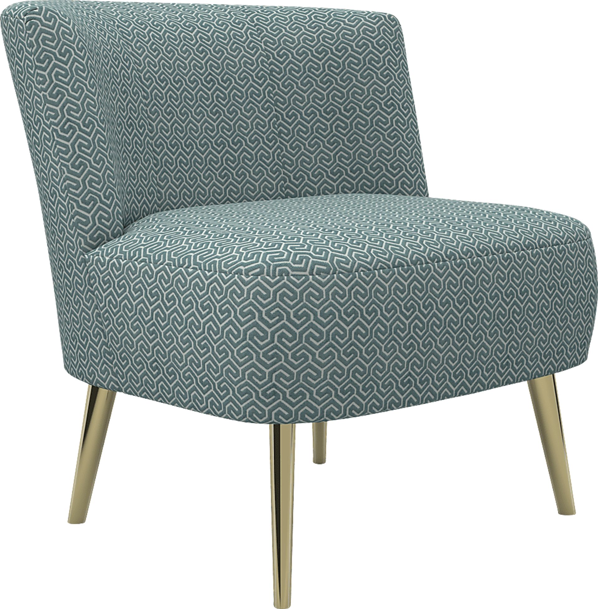 Feldwood Blue Accent Chair - Image 1