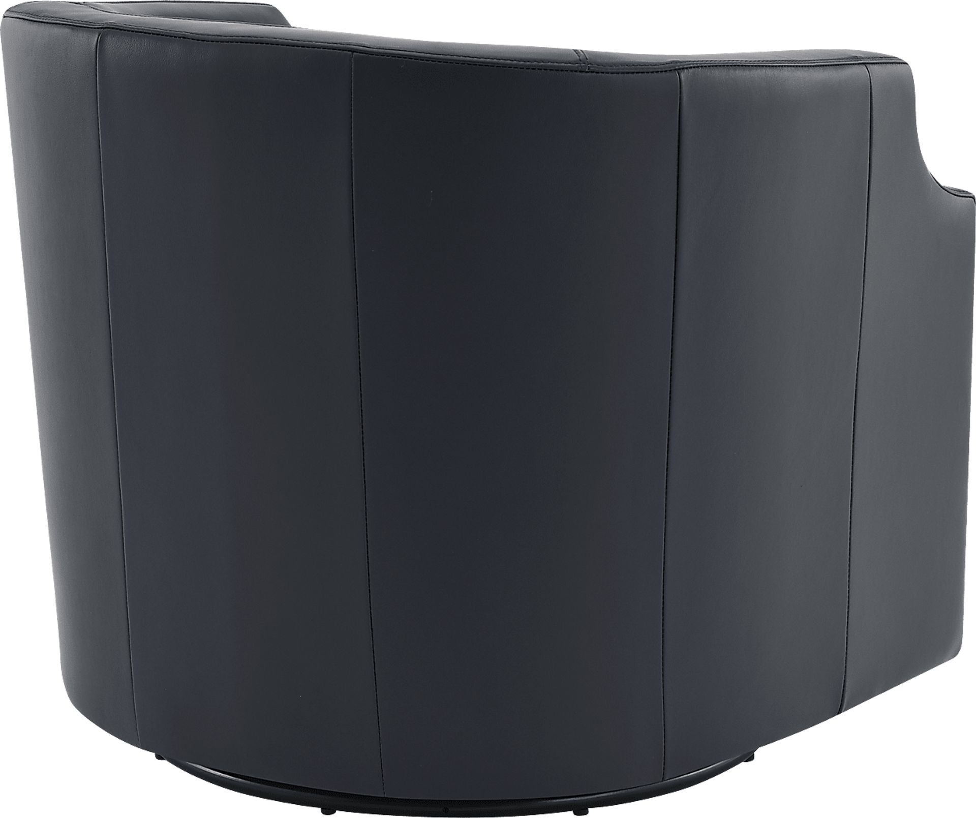 Feleti Dark Blue Swivel Chair - Image 9