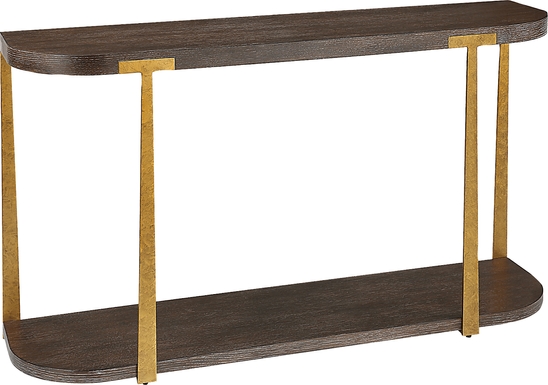 Felge Brown Console Table