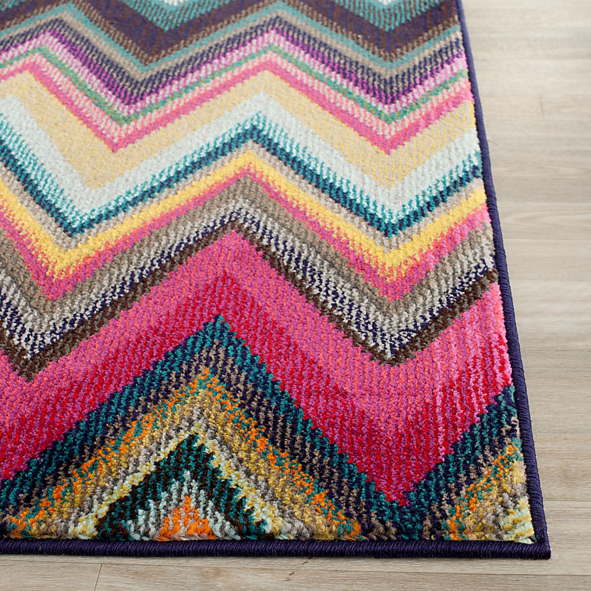 Felici Multi Polypropylene Fabric Rug | Rooms to Go