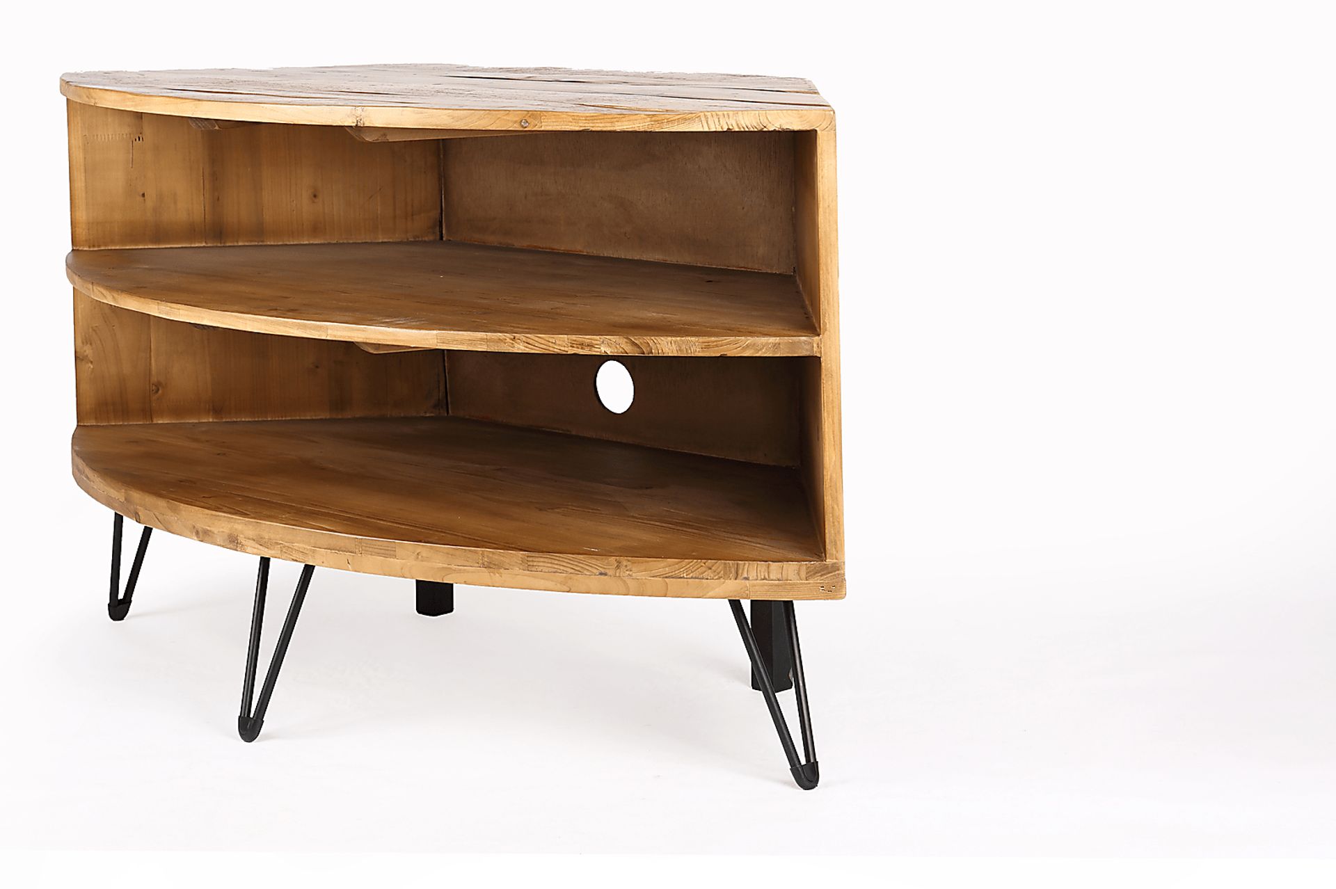 Felinan Brown Corner TV Console - Image 2
