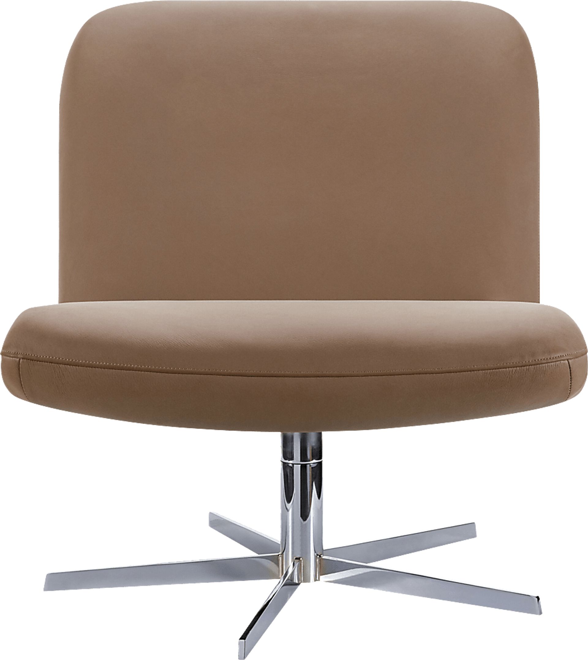 Felli Brown Swivel Accent Chair - Image 3