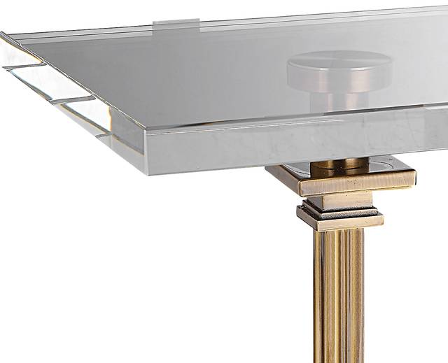 Felora Gold Accent Table - Thumbnail - Image 3