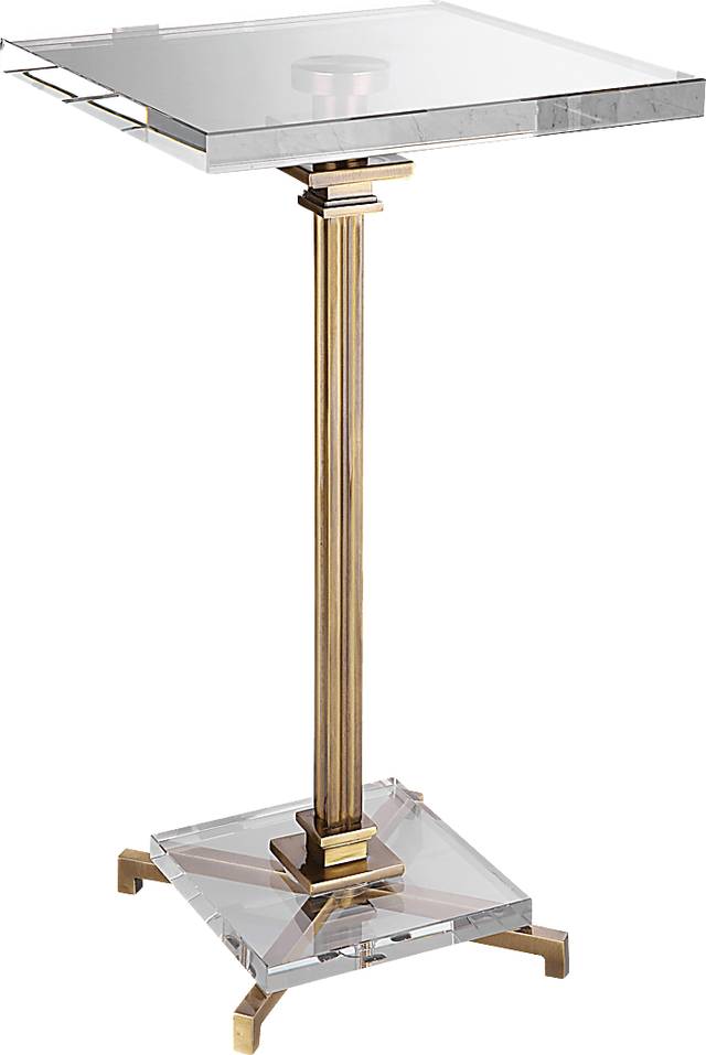 Felora Gold Accent Table - Thumbnail - Image 1