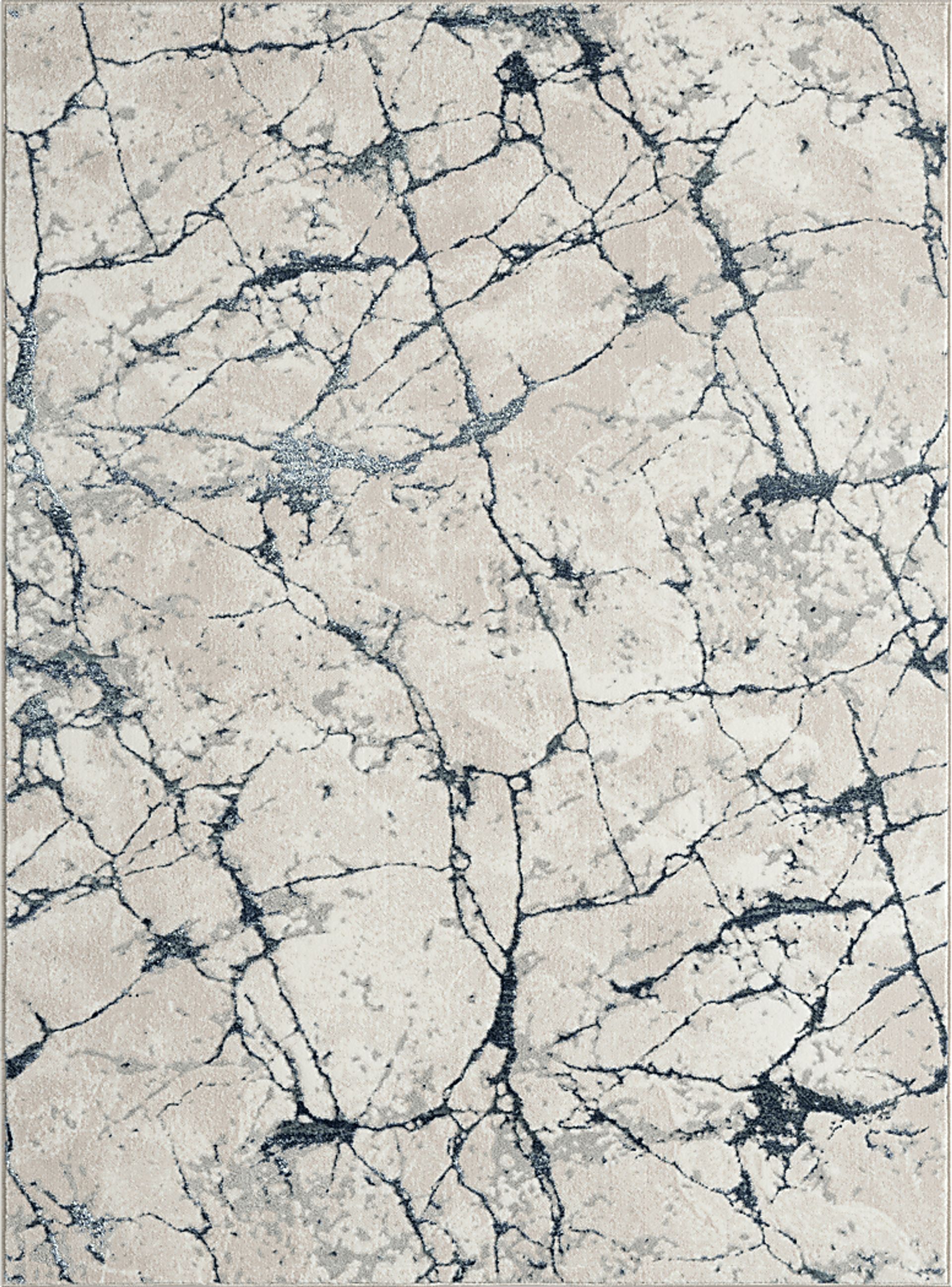 Felornos Light Gray 5' x 7' Rug - Image 1