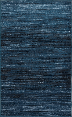 Felosas Dark Blue 7'9 x 9'5 Rug
