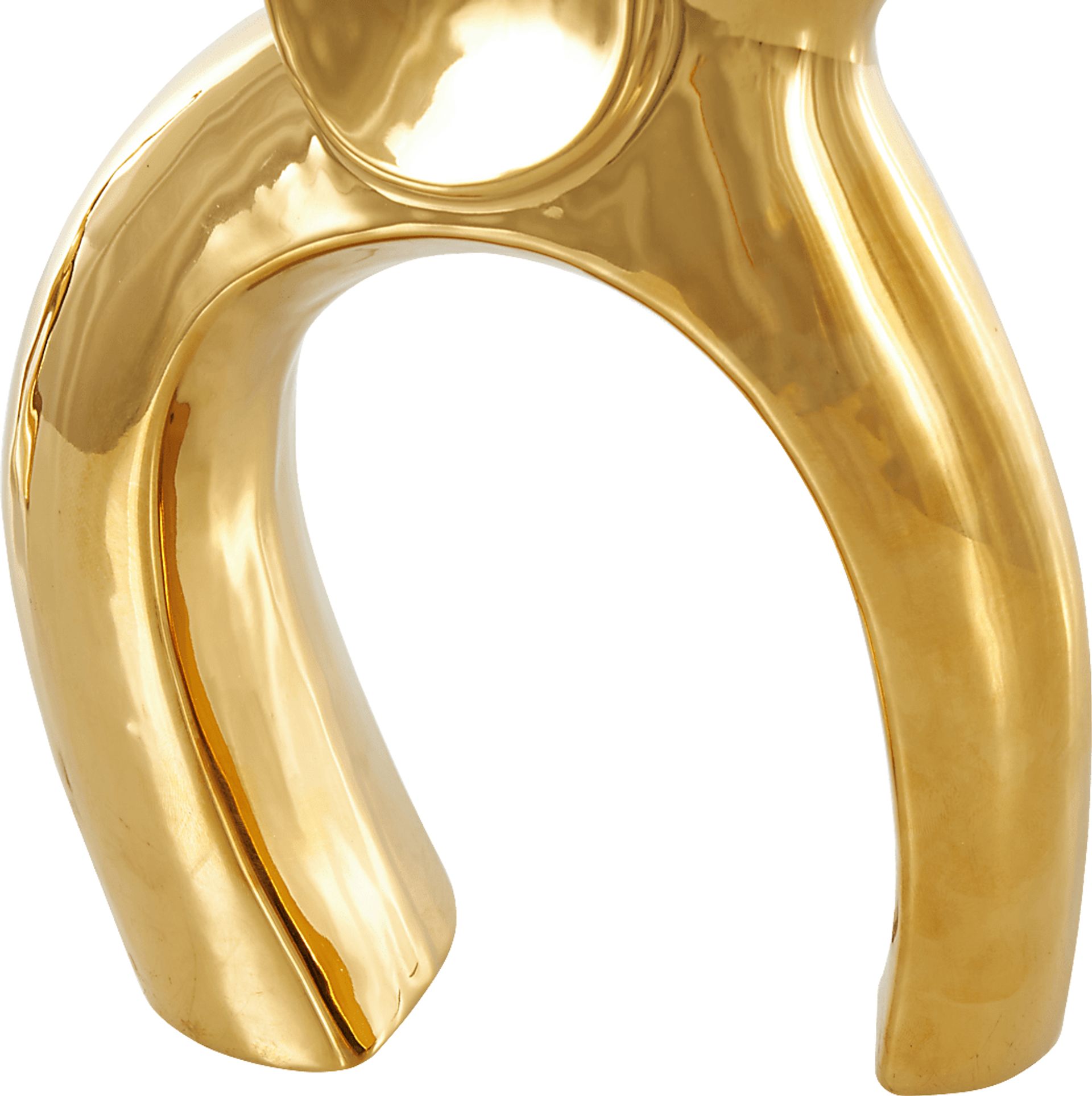 Felosu Gold Sculpture, Set of 2 - Image 3