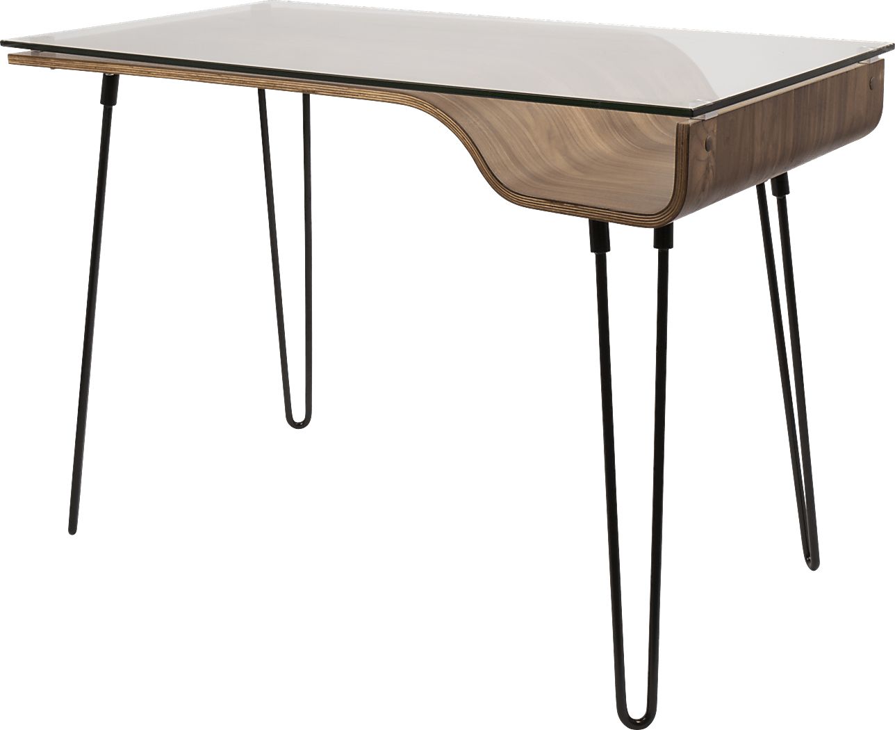 Felton Walnut Desk - Thumbnail 4