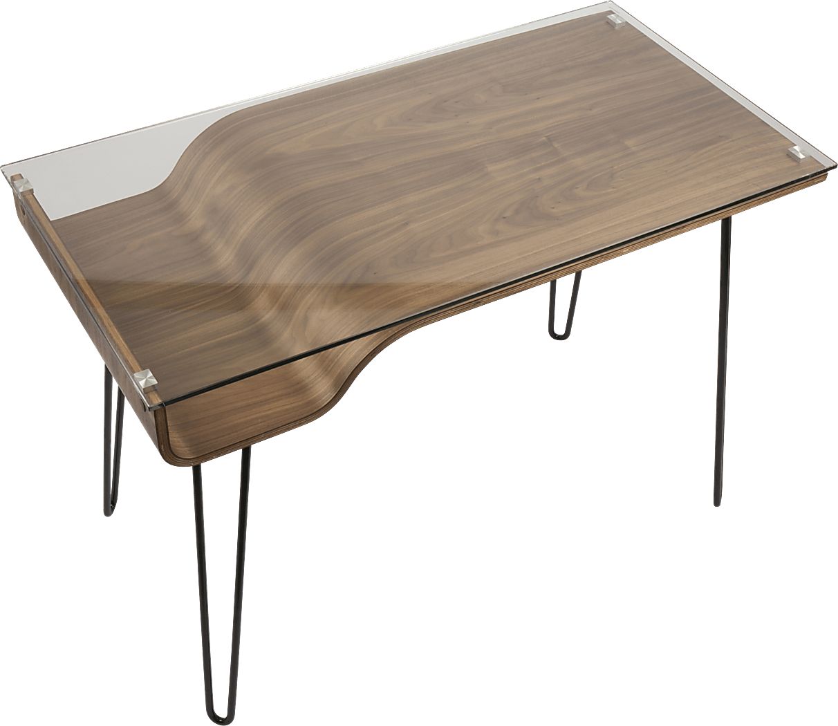 Felton Walnut Desk - Thumbnail 5