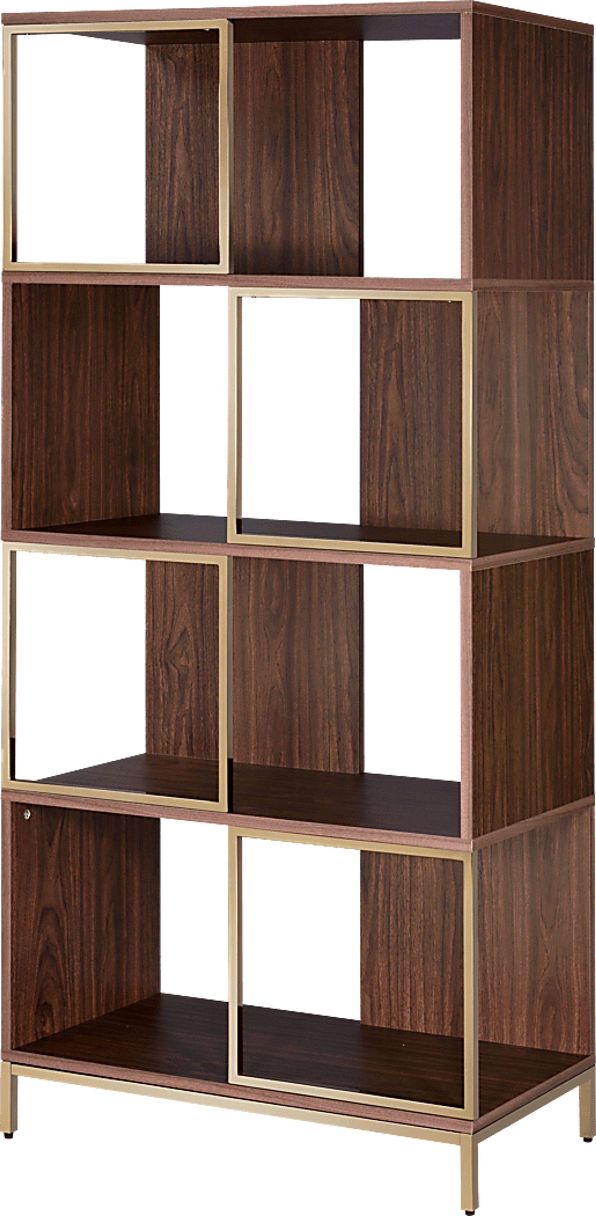 Femy Walnut Bookcase - Image 1