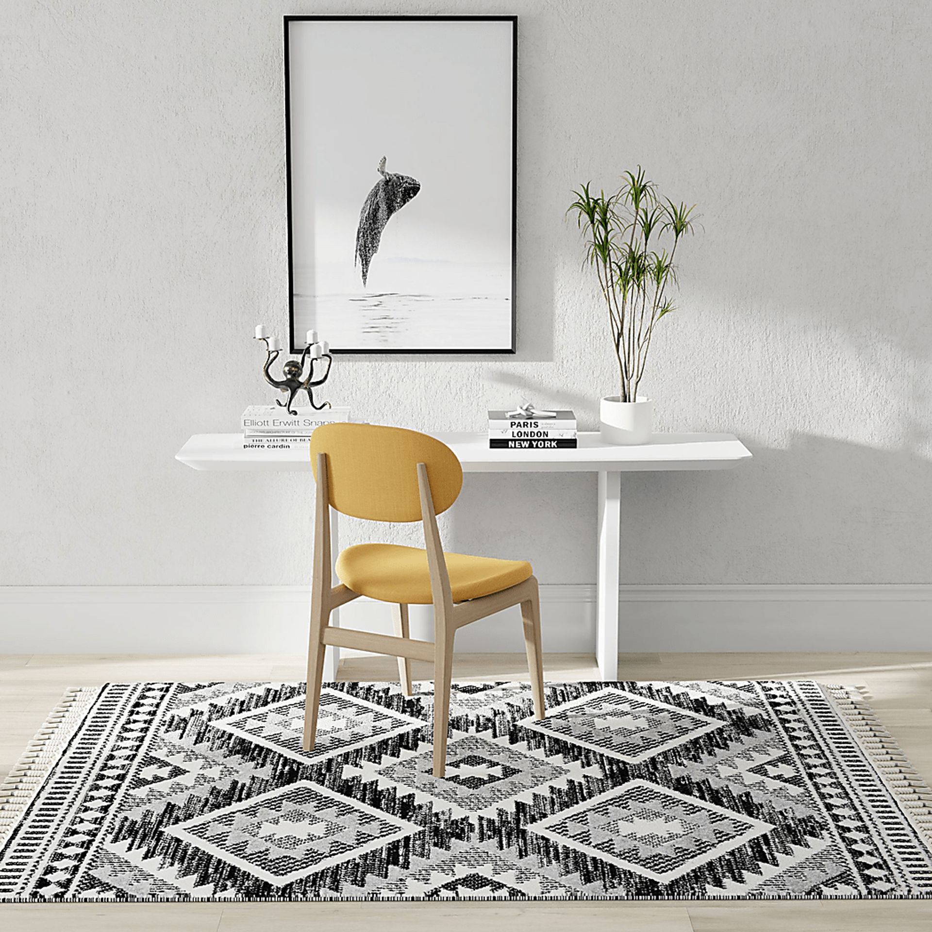 Fenbei Black 8'3 x 10' Rug - Image 6
