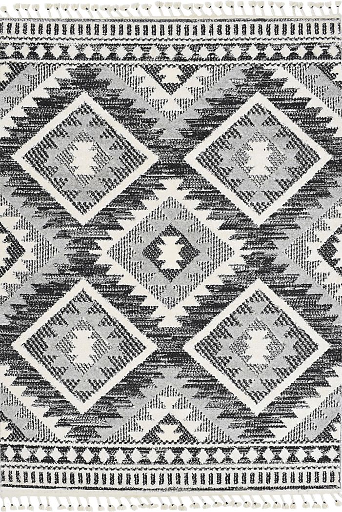 Fenbei Black 8'3 x 10' Rug