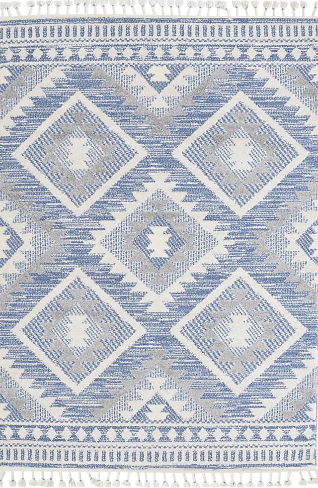 Fenbei Blue 5' x 7' Rug - Thumbnail - Image 1