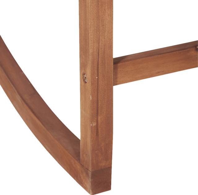 Fencerow Brown Outdoor Rocking Chair - Thumbnail - Image 3
