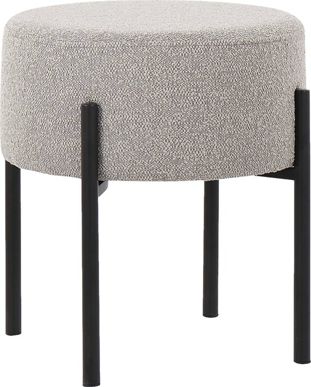 Fenchcroft Light Gray Accent Ottoman - Thumbnail - Image 1