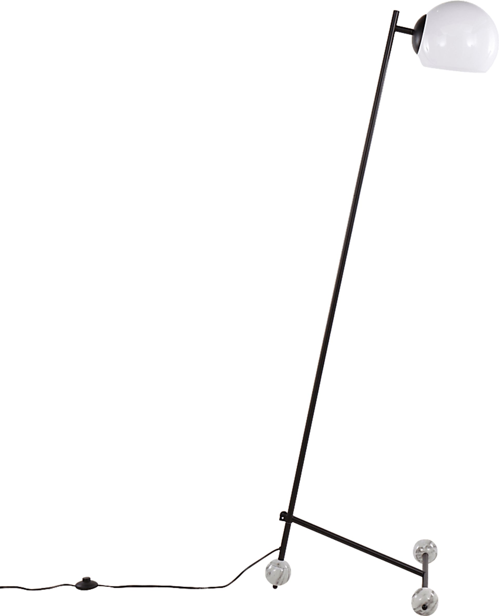 Fencourt Post Black Floor Lamp - Image 3