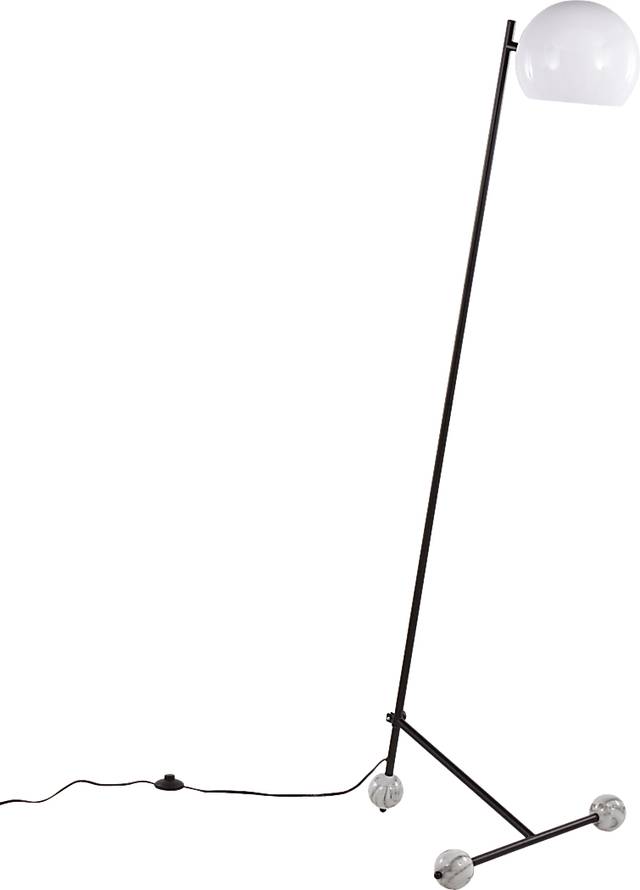 Fencourt Post Black Floor Lamp - Thumbnail - Image 1