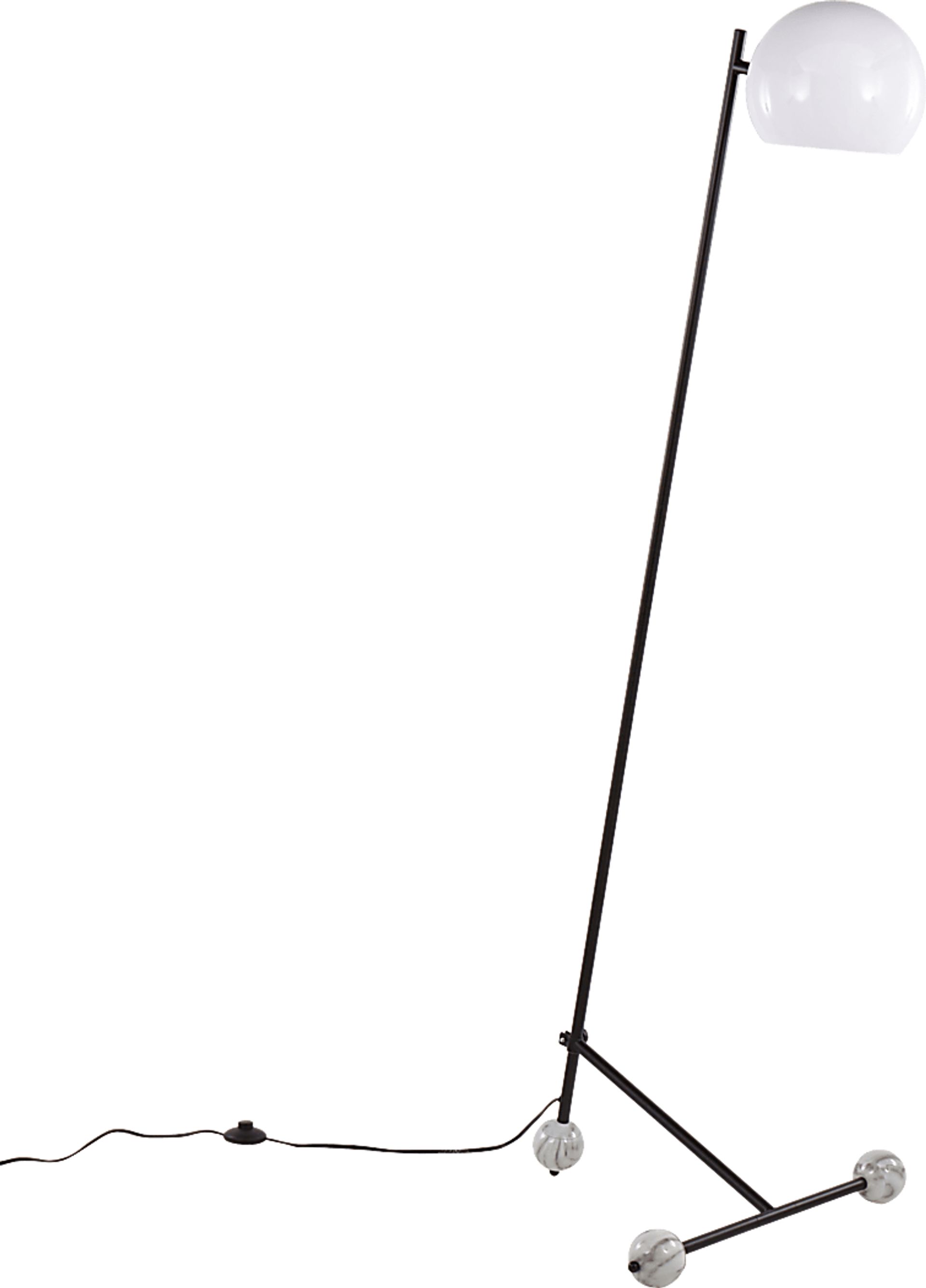 Fencourt Post Black Floor Lamp - Image 1
