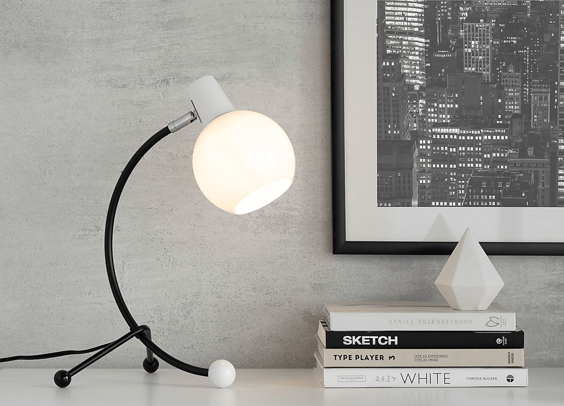 Fencourt Post Black Lamp - Image 3