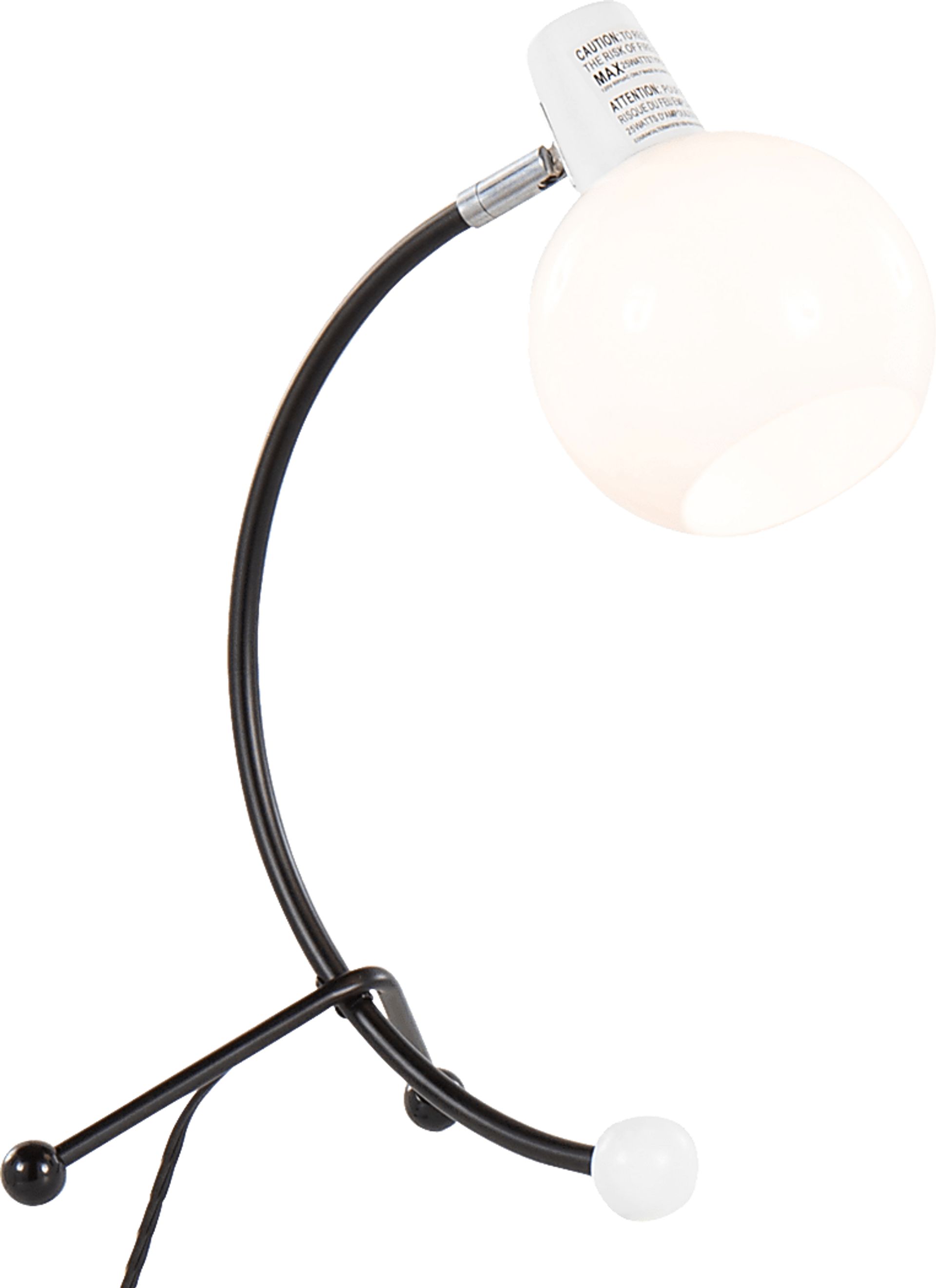 Fencourt Post Black Lamp - Image 4