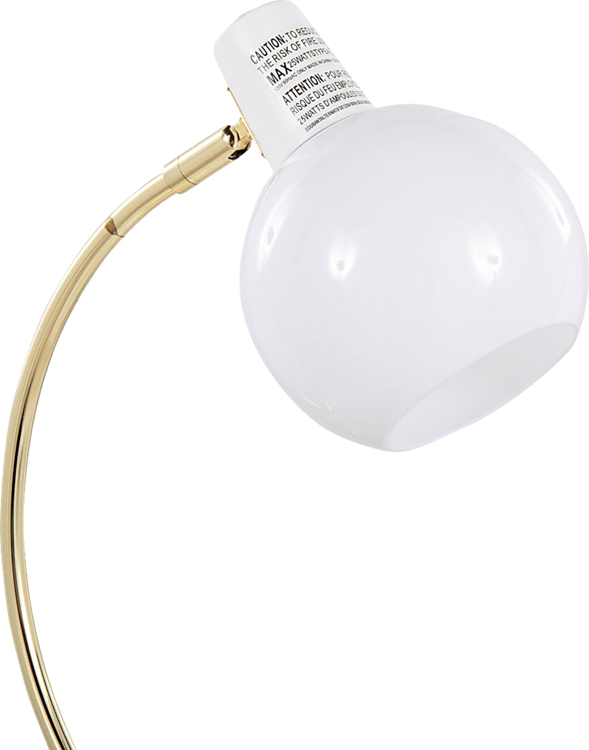 Fencourt Post Gold Lamp - Image 9