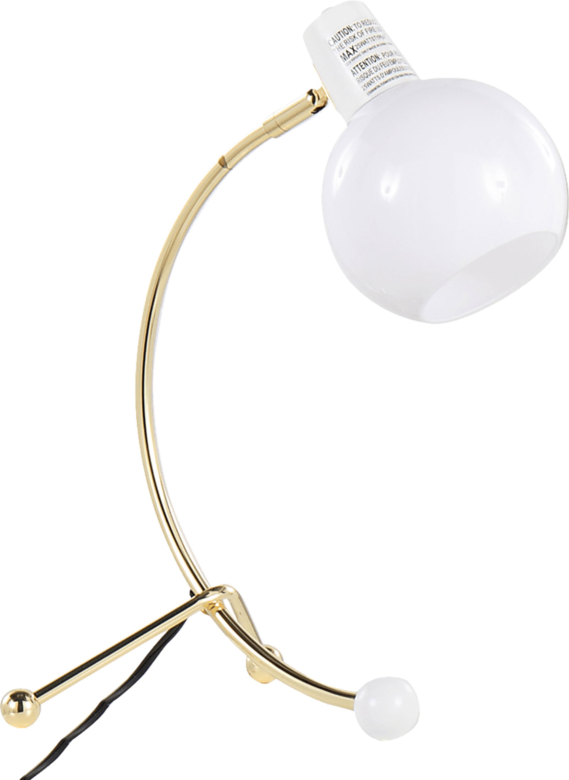 Fencourt Post Gold Lamp - Image 1