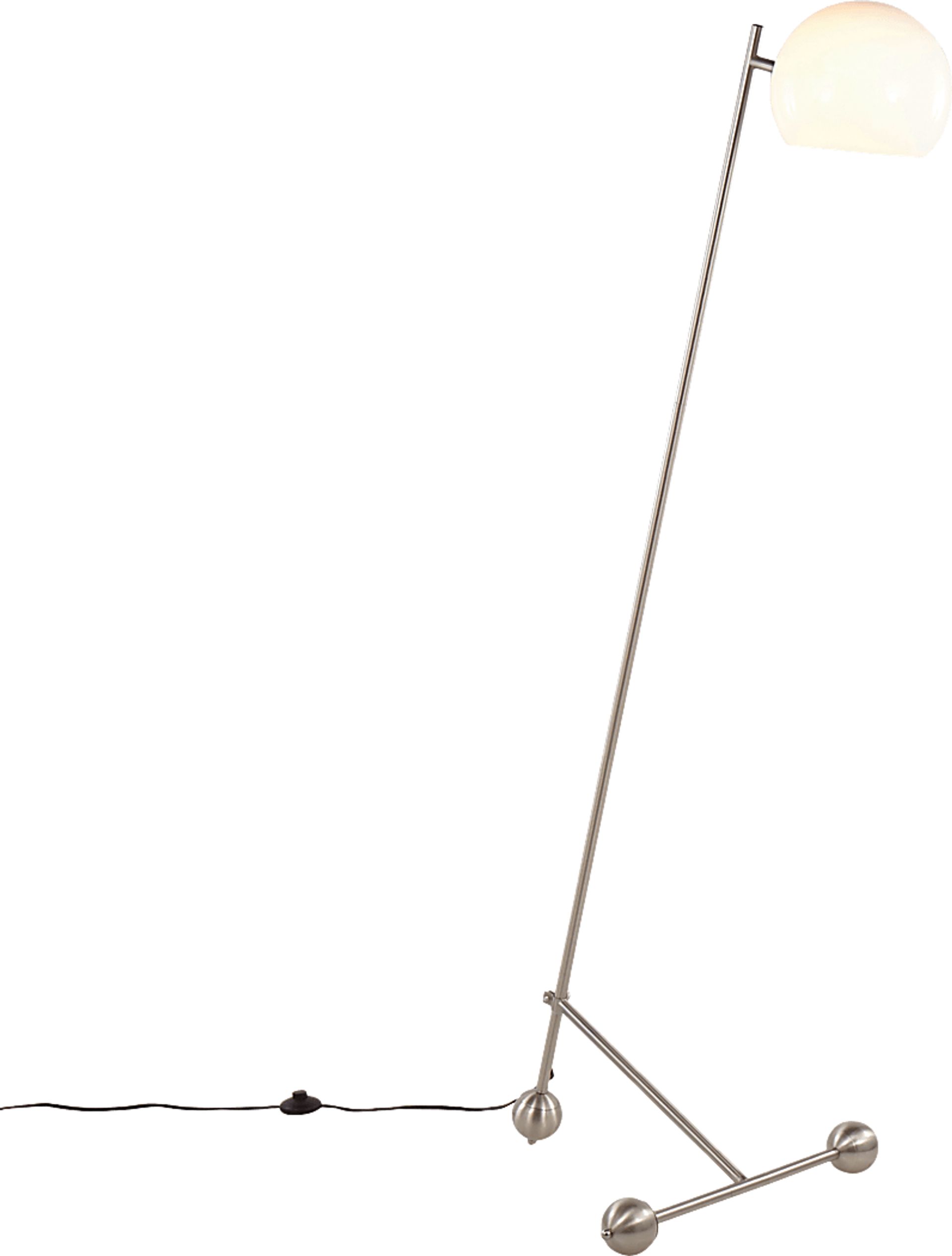 Fencourt Post Nickel Floor Lamp - Image 2
