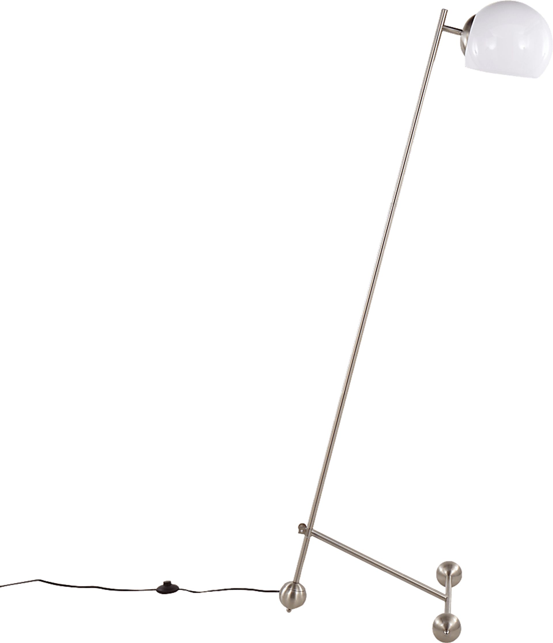 Fencourt Post Nickel Floor Lamp - Image 3