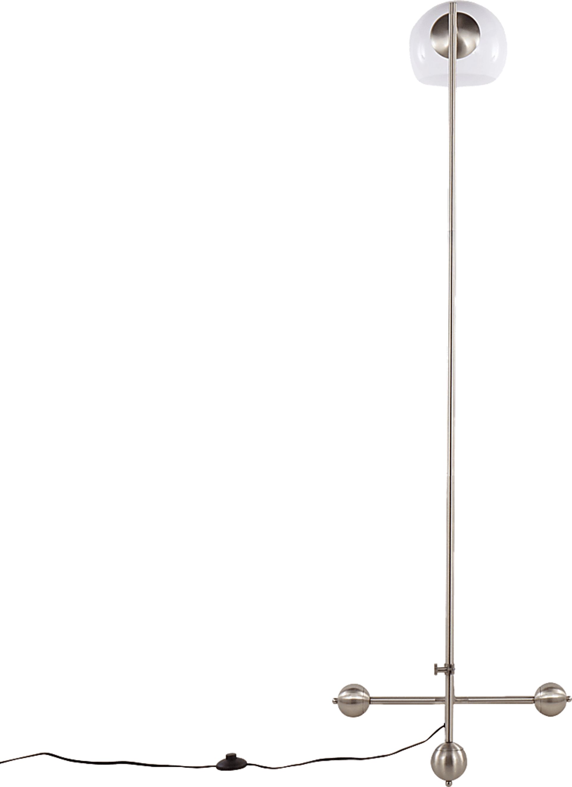 Fencourt Post Nickel Floor Lamp - Image 5