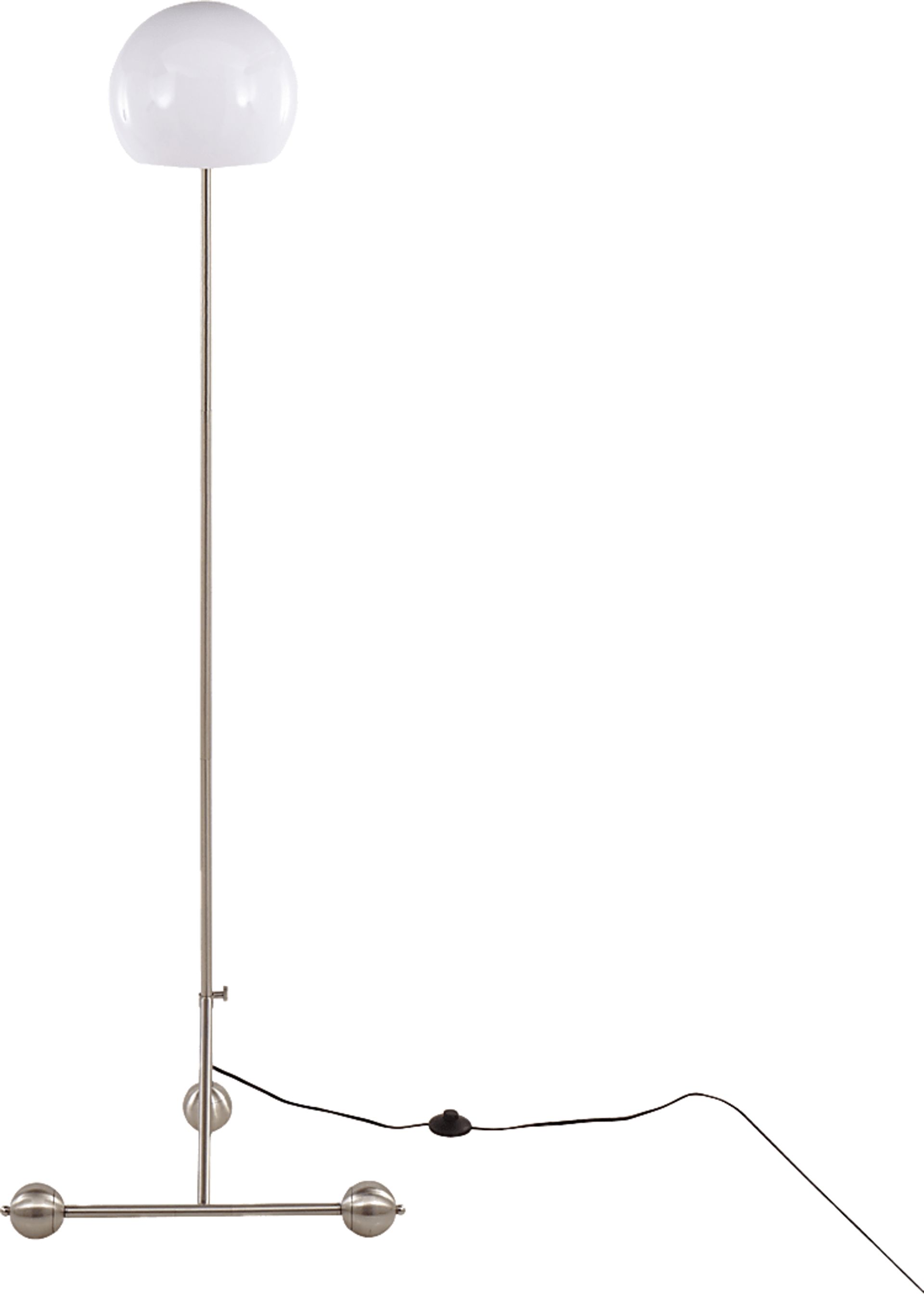 Fencourt Post Nickel Floor Lamp - Image 6