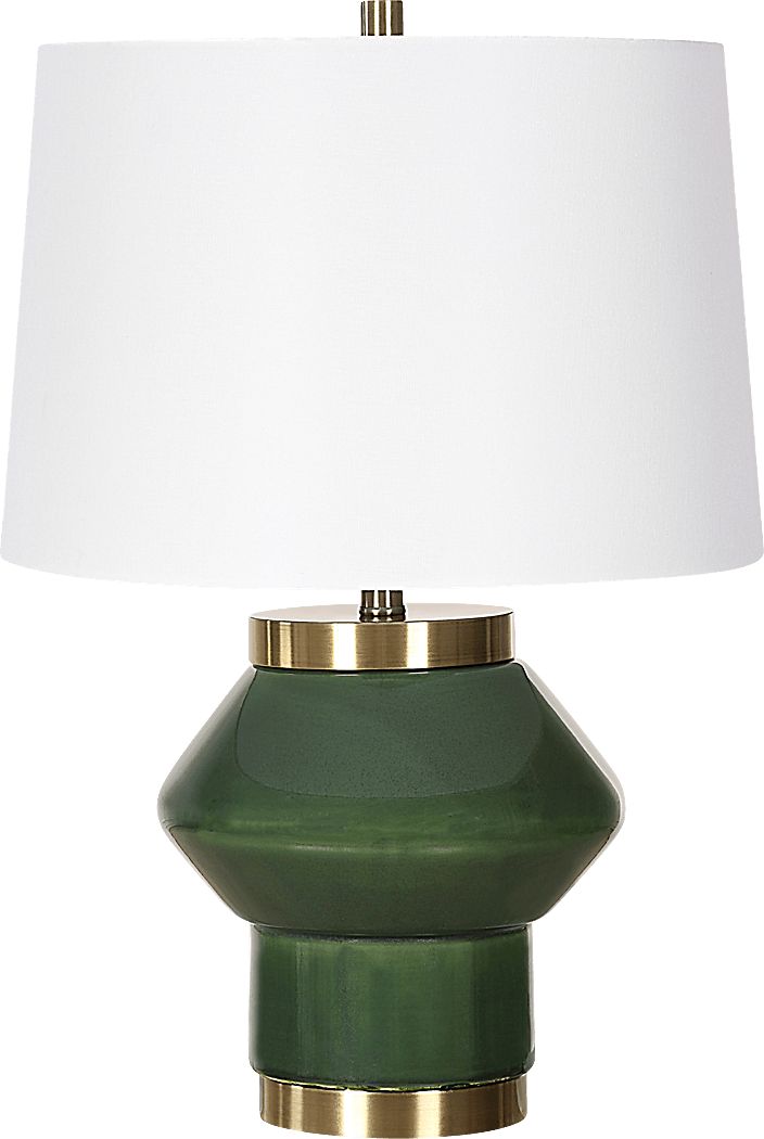 Fenelon Island Green Lamp