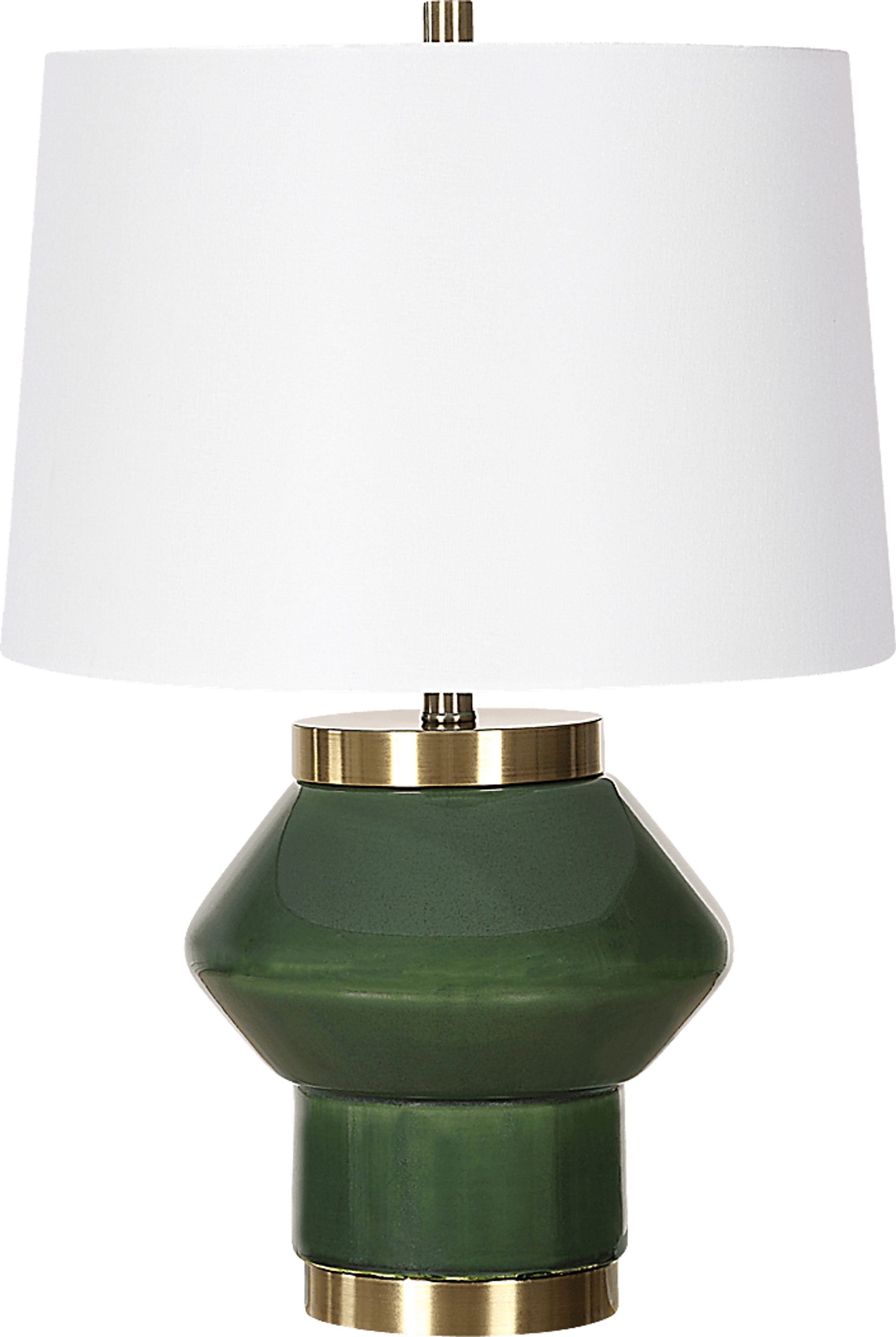 Fenelon Island Green Lamp - Image 1