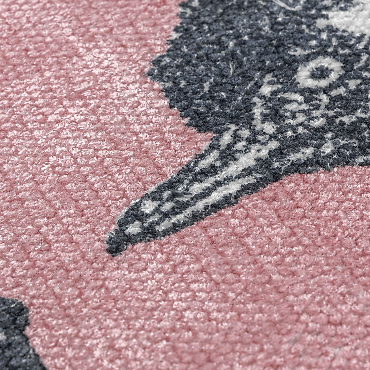Fenlon Pink Cotton,Viscose Fabric Rug | Rooms to Go