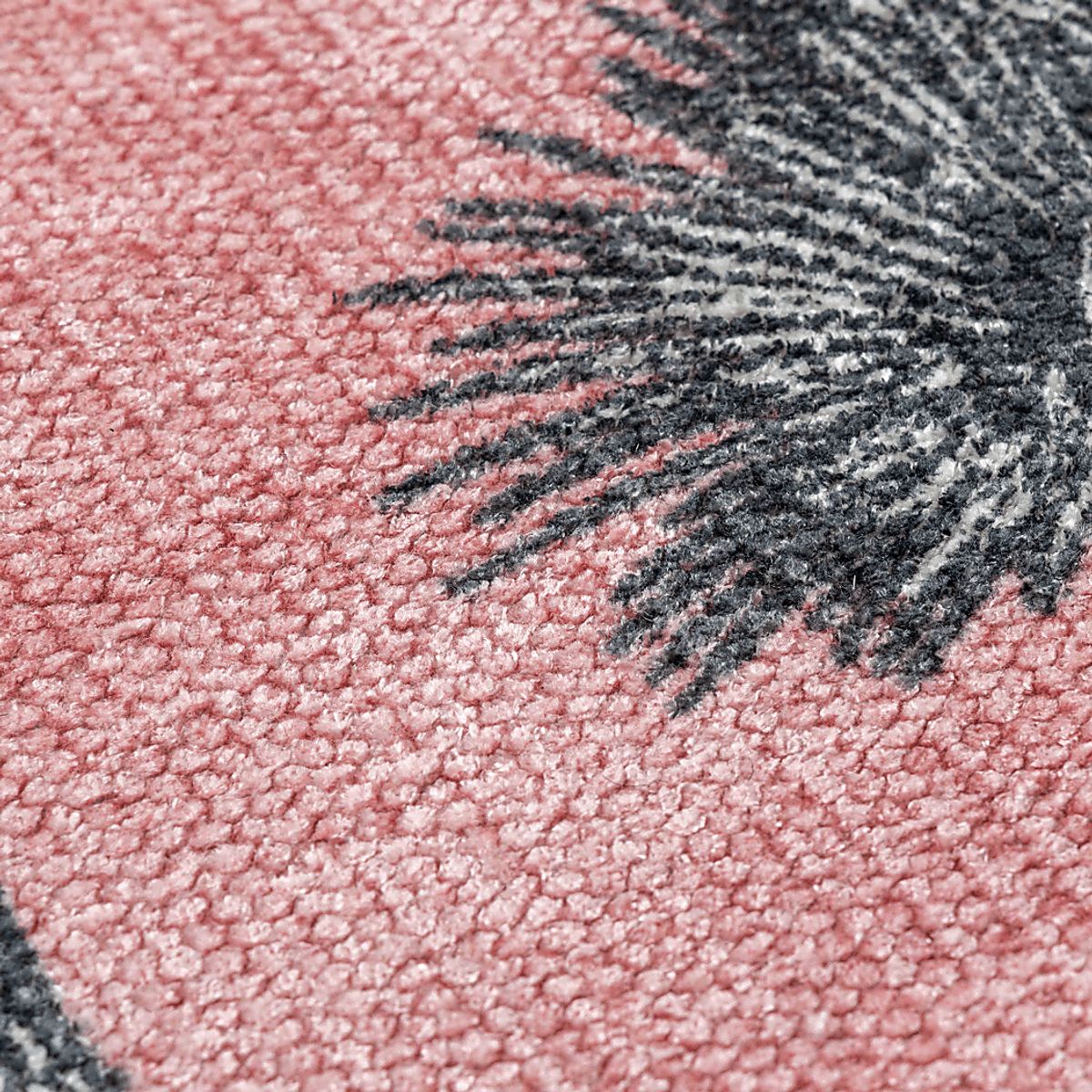 Fenlon Pink Cotton,Viscose Fabric Rug | Rooms to Go