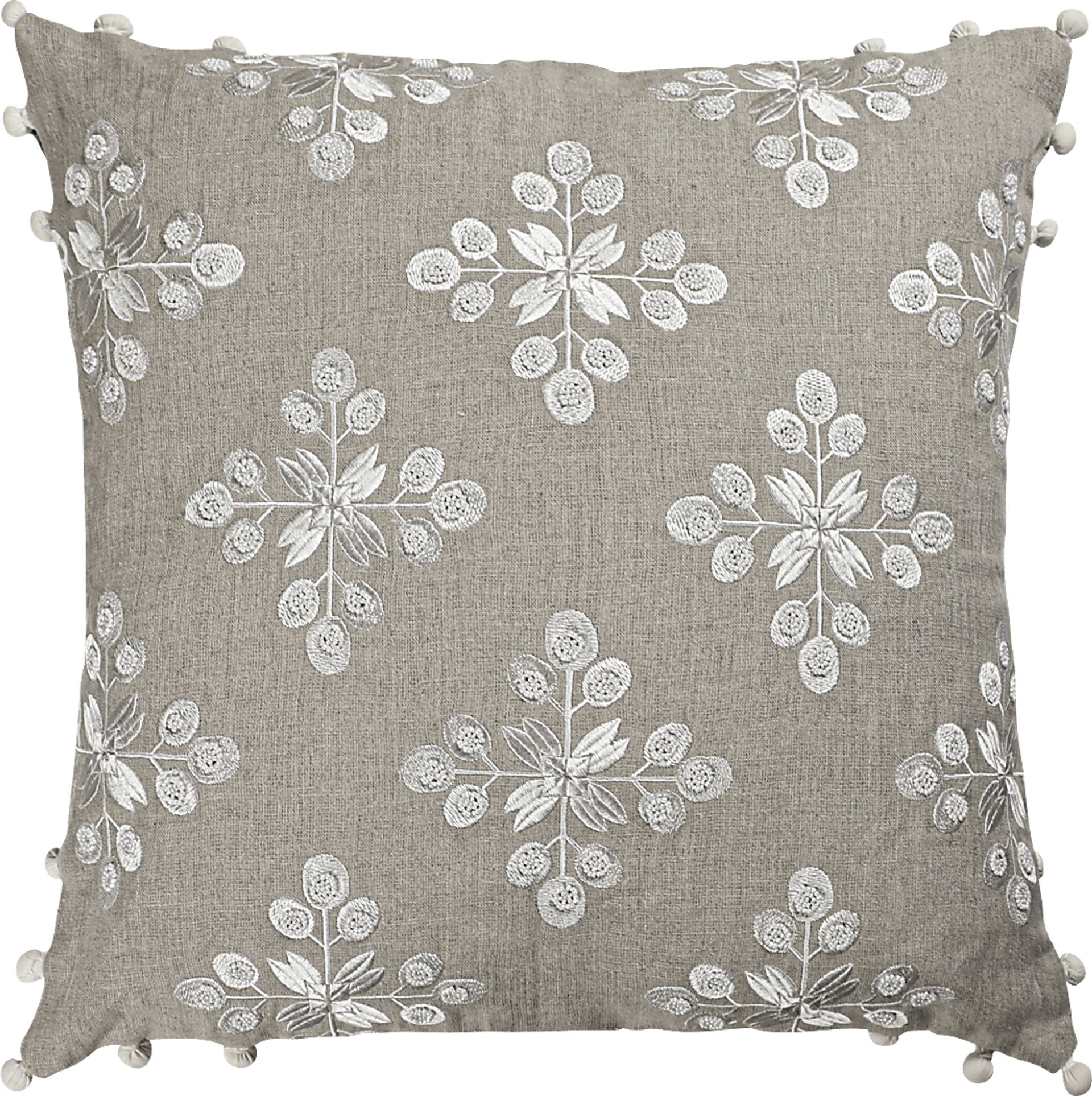 Fennelweed Beige Accent Pillow - Image 1