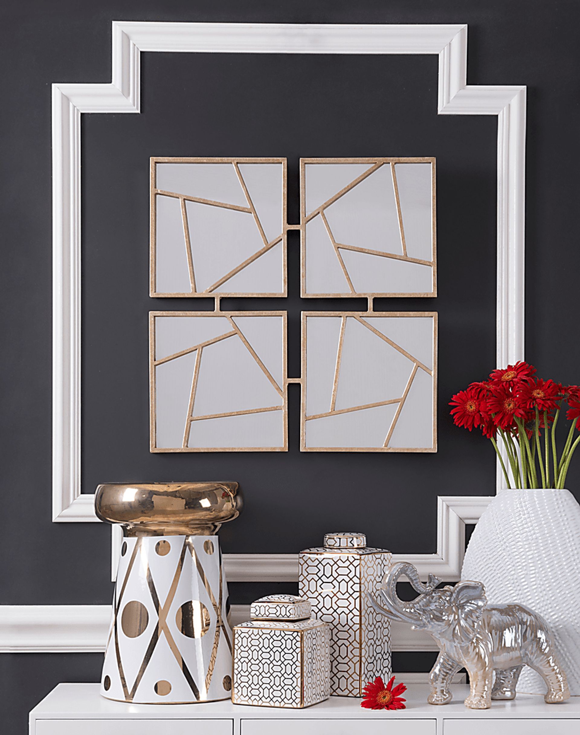 Fennessey Gold Mirror - Image 3
