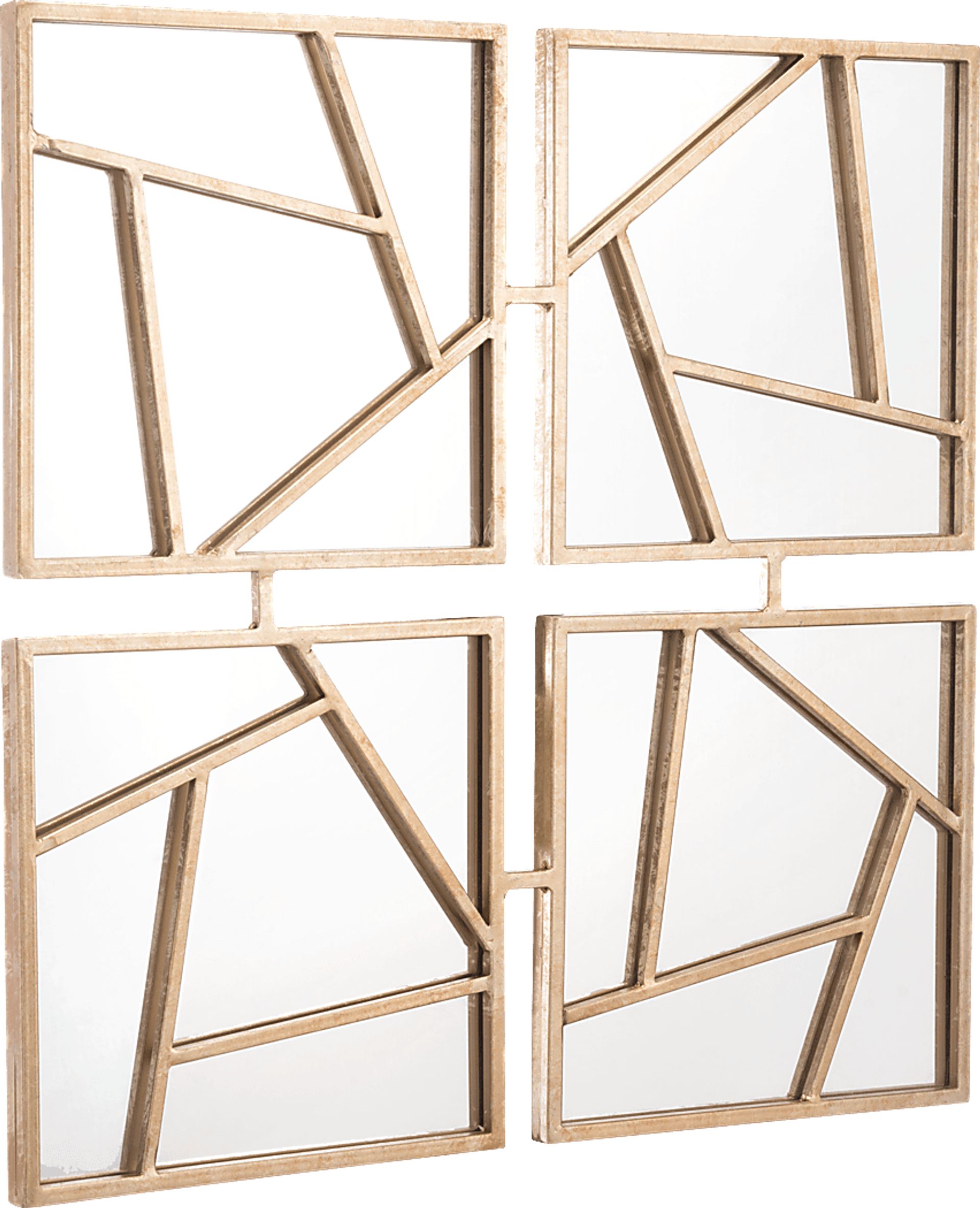 Fennessey Gold Mirror - Image 1
