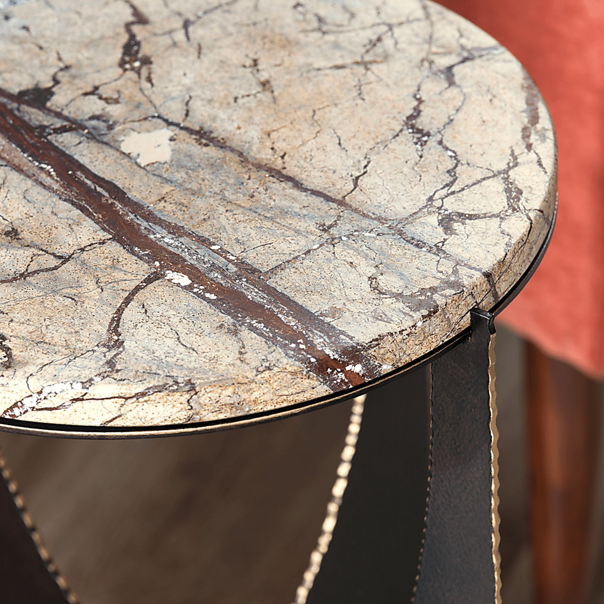 Fennic Bronze End Table - Image 5