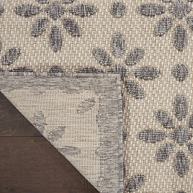 Fennie Cream 2'2 x 7'6 Runner Indoor/Outdoor Rug - Thumbnail - Image 4