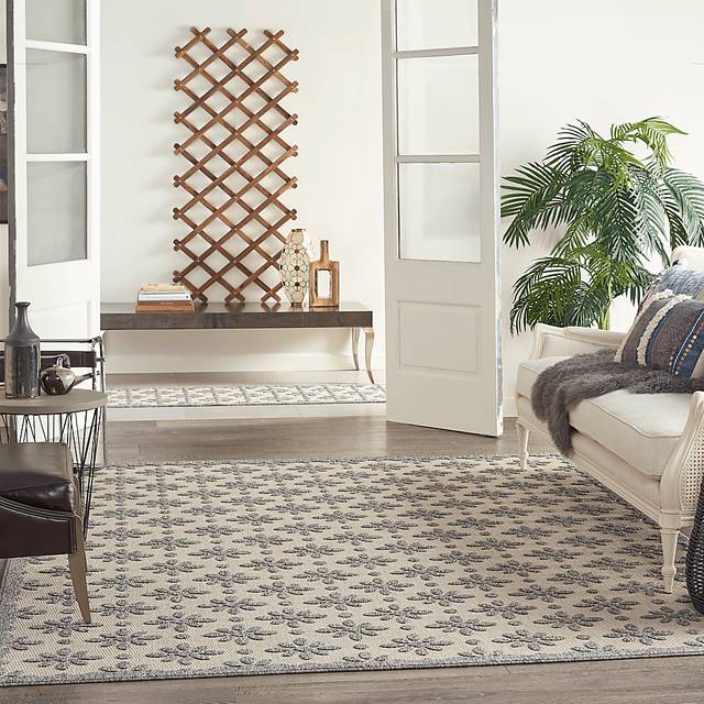 Fennie Cream 8' x 10' Indoor/Outdoor Rug - Thumbnail - Image 8