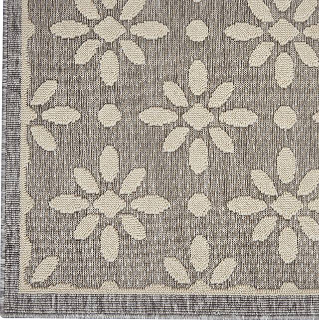 Fennie Gray 8' x 10' Indoor/Outdoor Rug - Thumbnail - Image 3