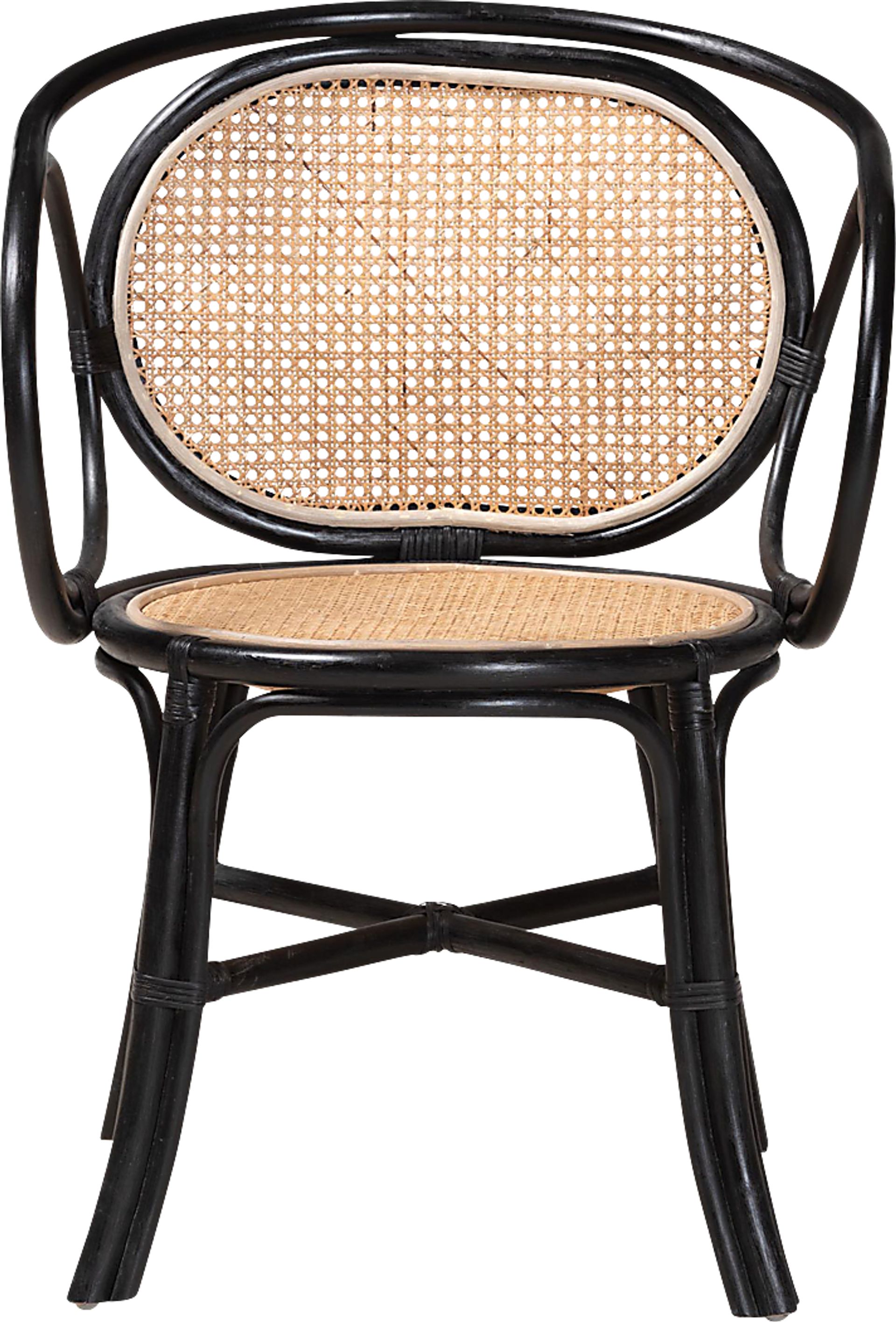 Fenno Black Arm Chair - Image 3