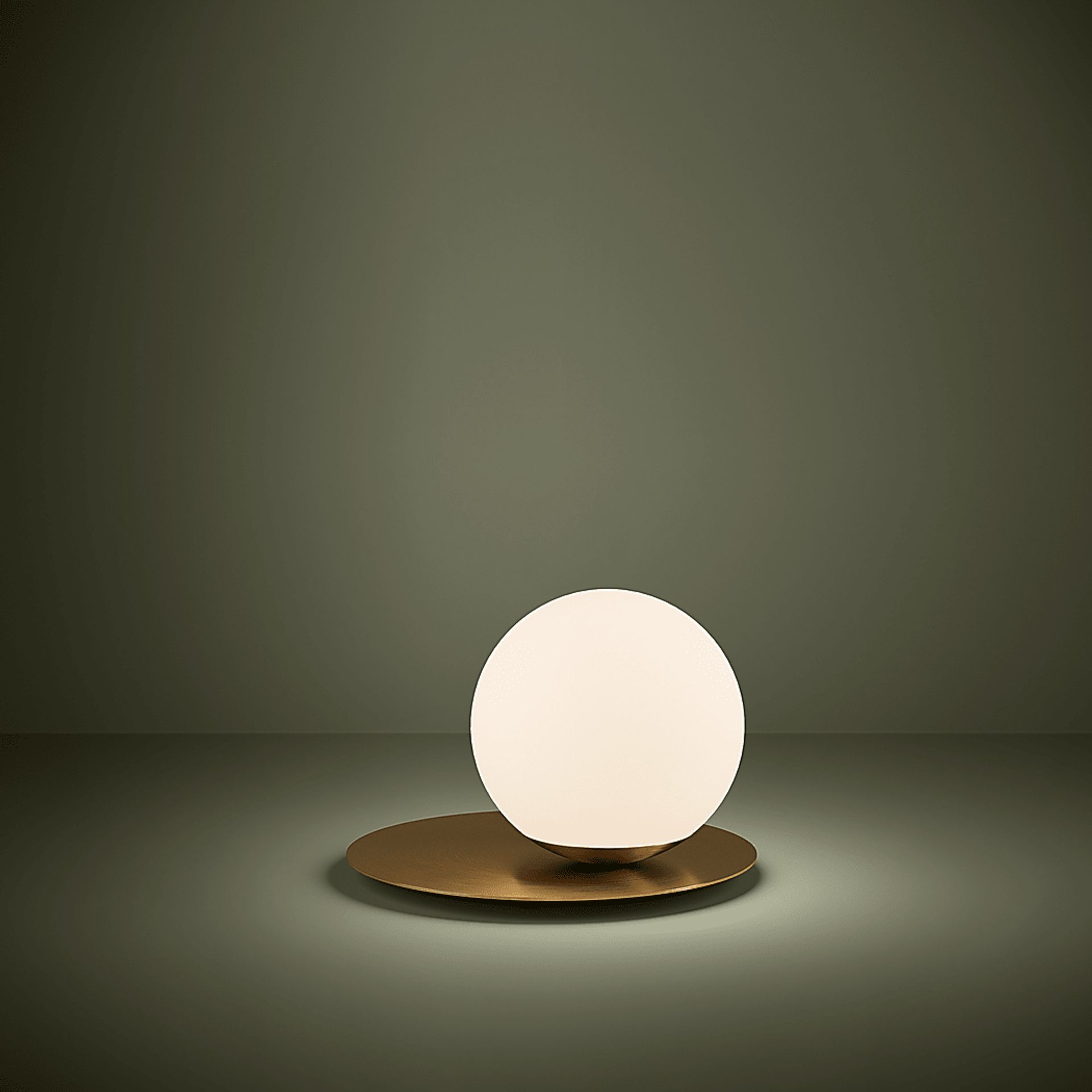 Fenon Shade Brass Lamp - Image 2