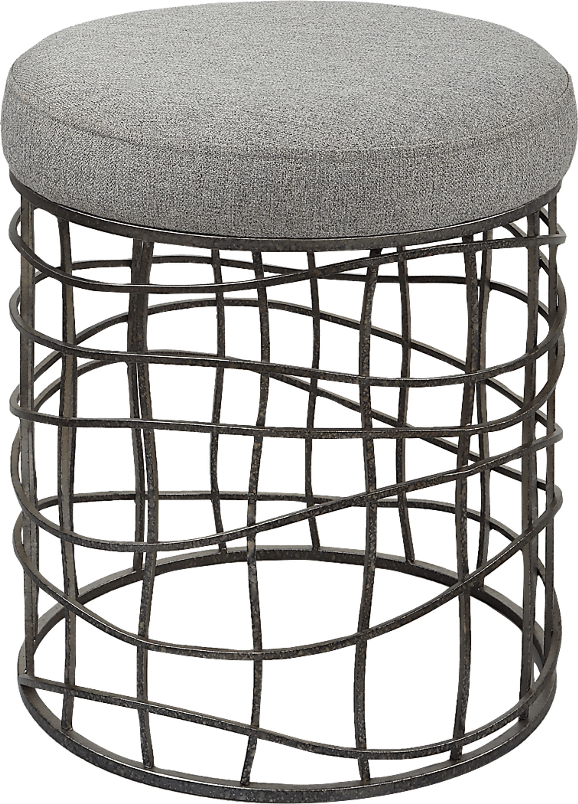 Fento Gray Stool - Image 1